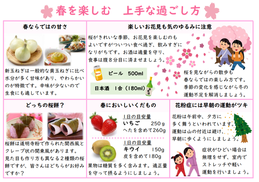 栄養情報春