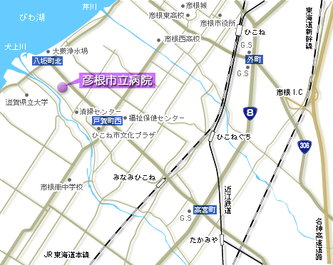 交通案内地図